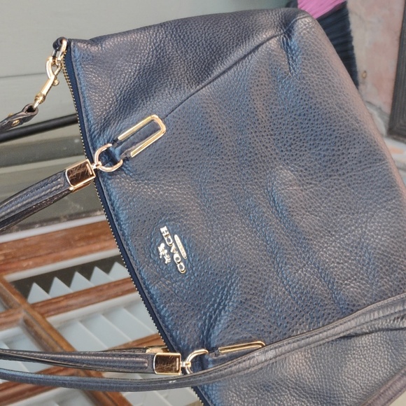 Coach Black Leather Satchel - Picture 9 of 9